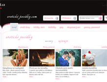 Tablet Screenshot of eroticke-povidky.com
